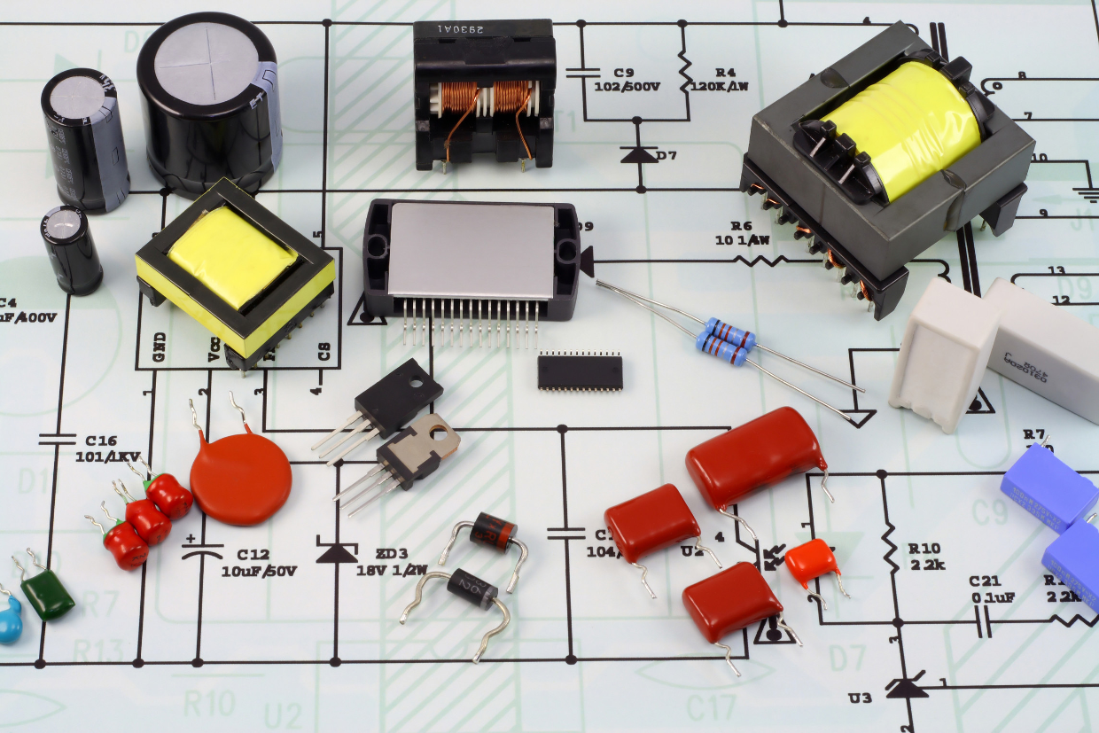 Find all types of electronic components